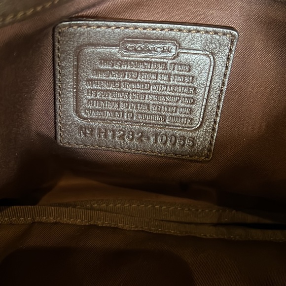 COACH SIG Hamilton Stripe Shoulderbag - Picture 9 of 12